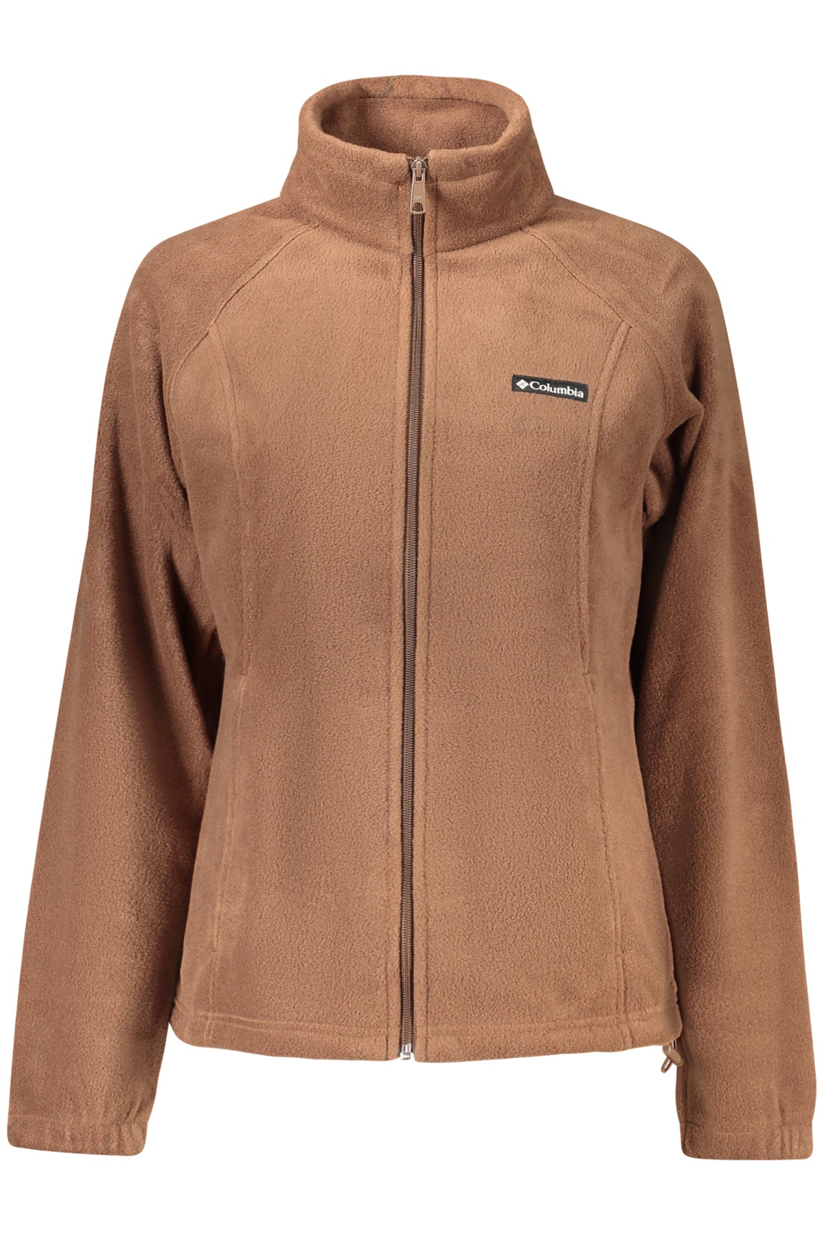 COLUMBIA WOMEN'S BROWN ZIP-UP SWEATSHIRT