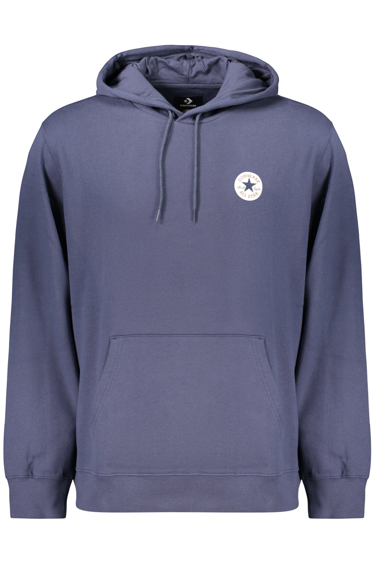 CONVERSE MEN'S BLUE ZIP-UP SWEATSHIRT