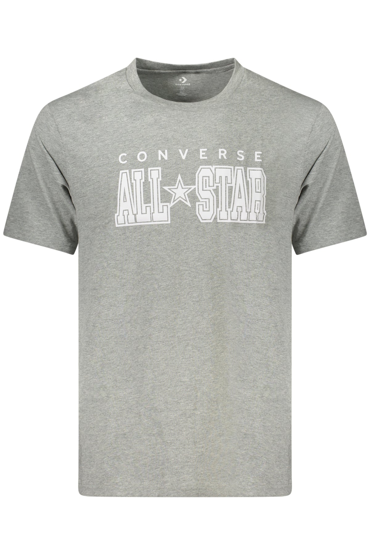 CONVERSE MEN'S SHORT-SLEEVE T-SHIRT GREY