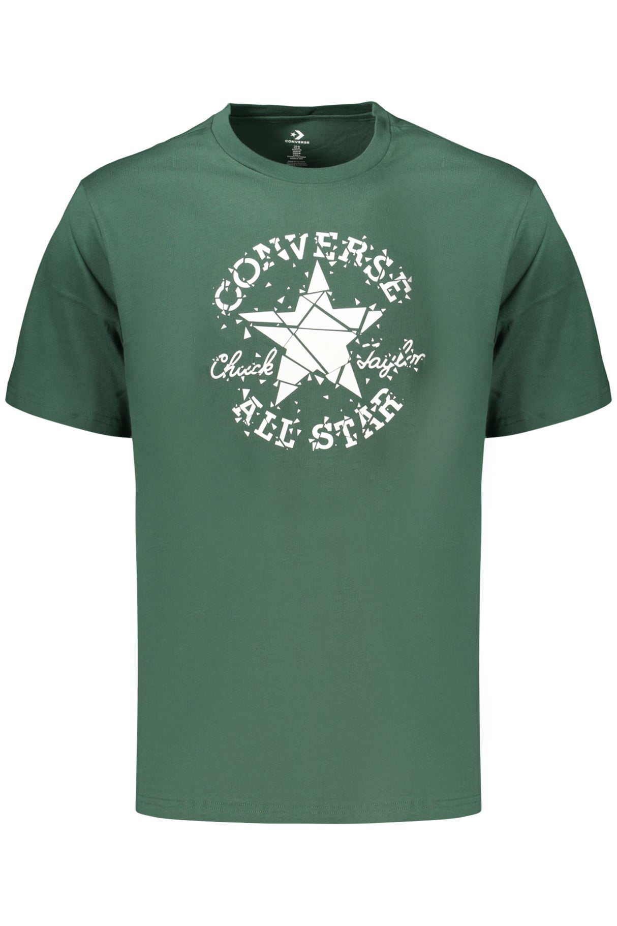 CONVERSE MEN'S SHORT-SLEEVED T-SHIRT GREEN