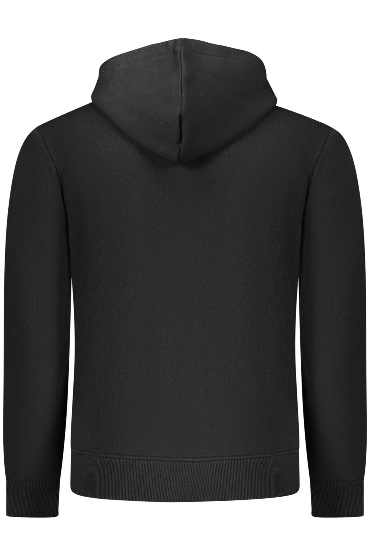 COVERI MOVING MEN'S BLACK ZIP-UP SWEATSHIRT