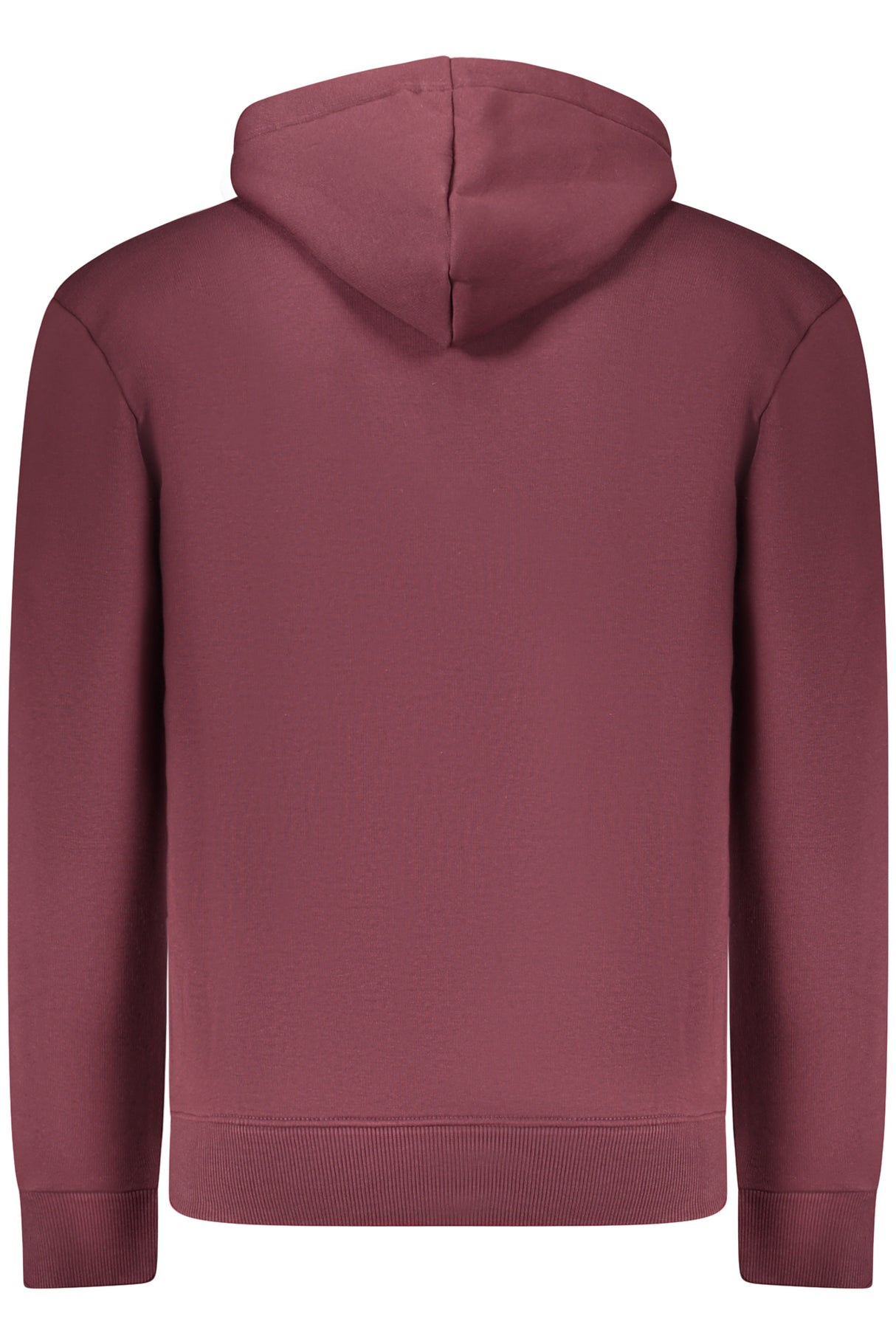 COVERI MOVING MEN'S RED ZIP-UP SWEATSHIRT
