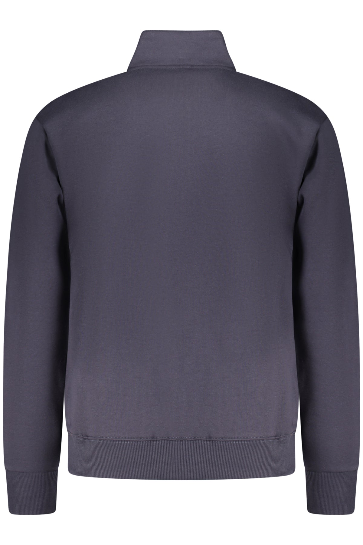 COVERI MOVING MEN'S BLUE ZIP-LESS SWEATSHIRT