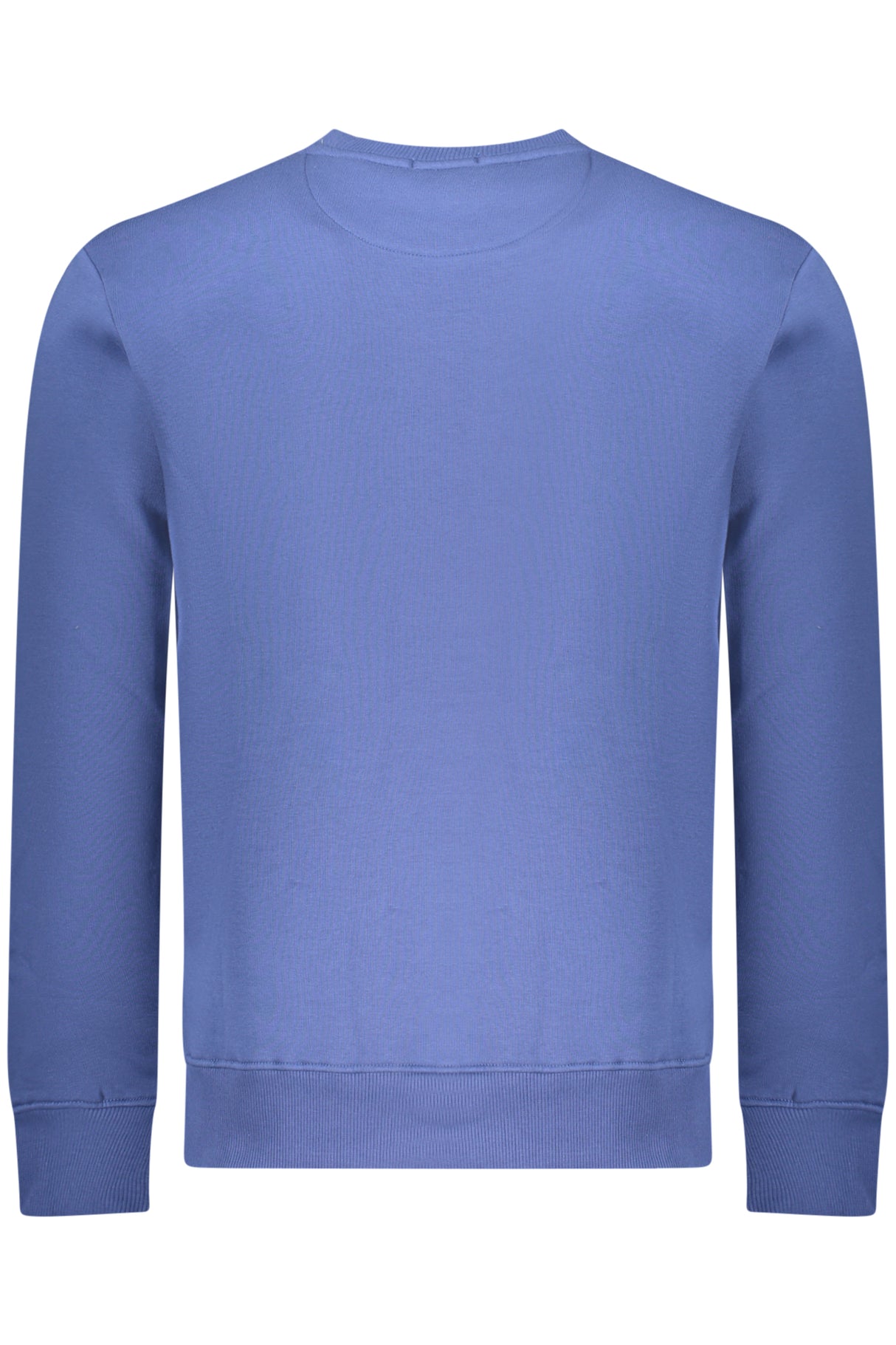 COVERI MOVING MEN'S BLUE ZIP-LESS SWEATSHIRT