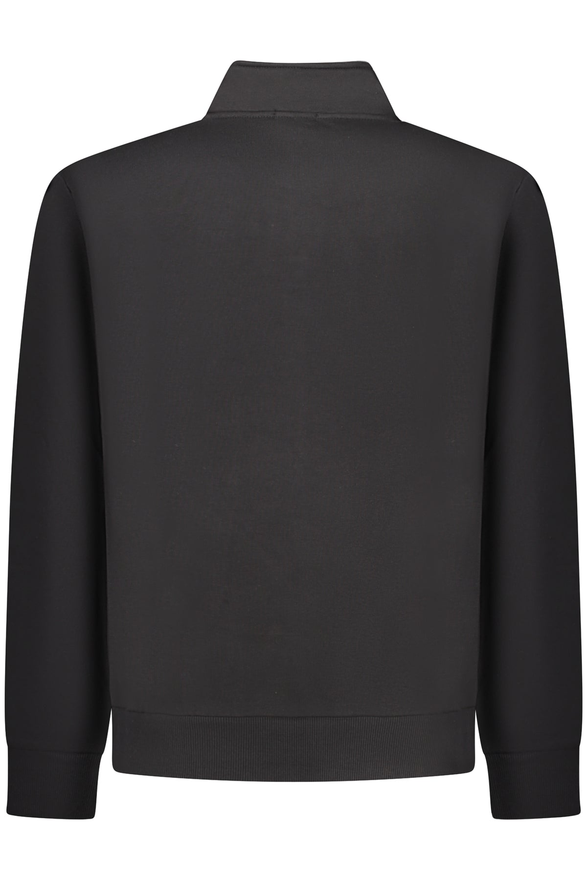 COVERI MOVING MEN'S BLACK ZIP-UP SWEATSHIRT