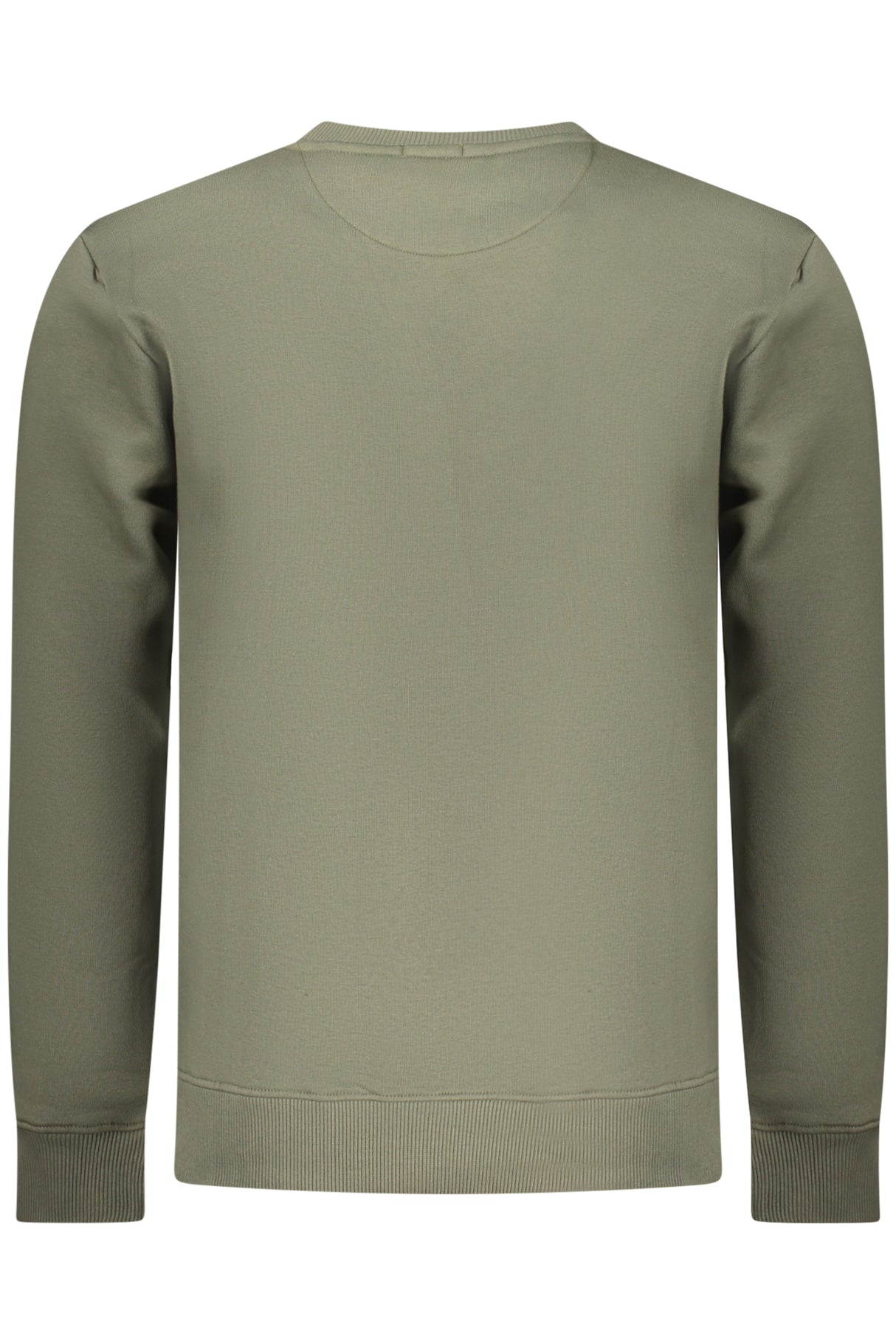 COVERI MOVING MEN'S ZIP-LESS SWEATSHIRT GREEN