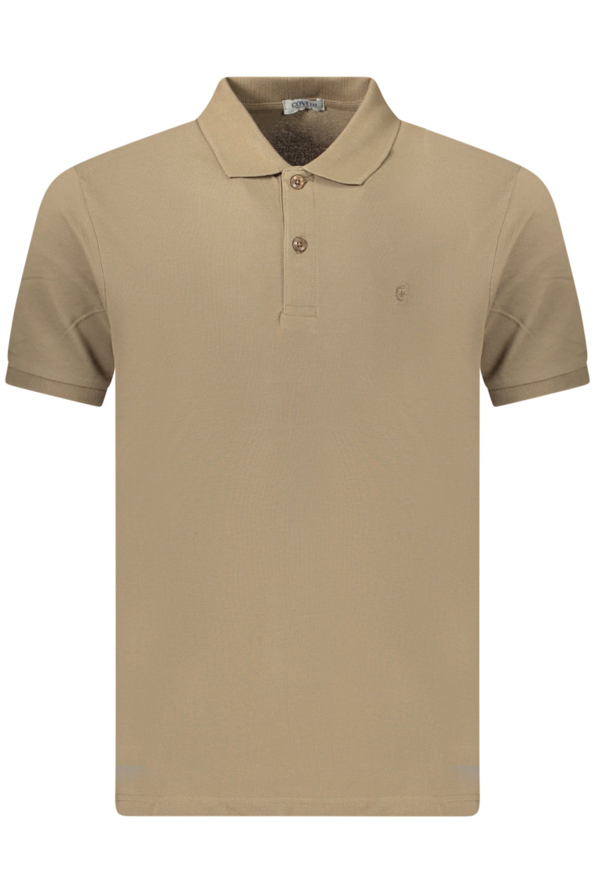 COVERI MOVING MEN'S SHORT-SLEEVE POLO SHIRT, BROWN