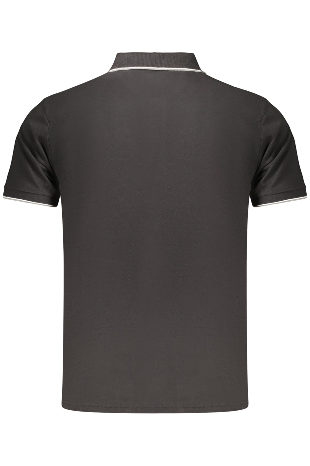 COVERI MOVING MEN'S SHORT-SLEEVE POLO SHIRT BLACK