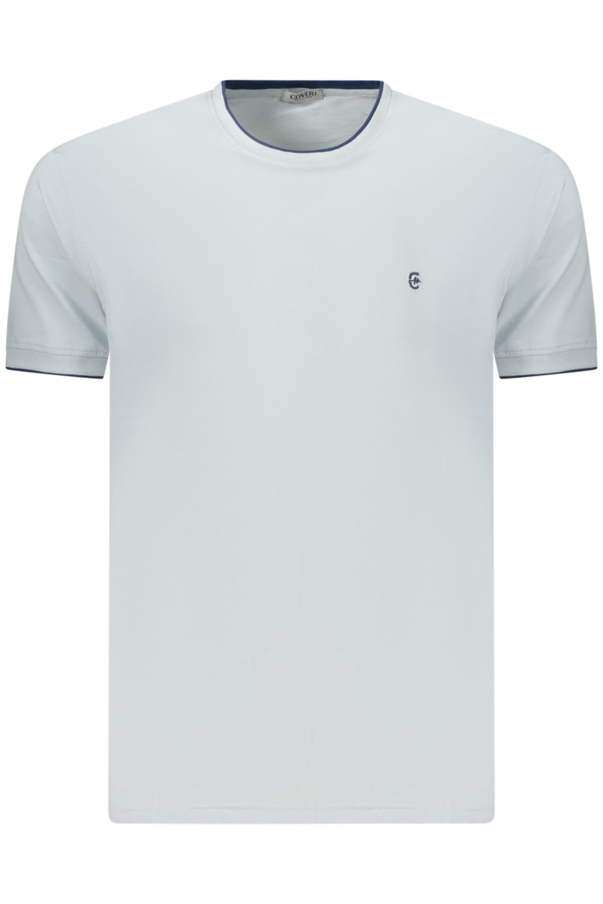 COVERI MOVING MEN'S SHORT-SLEEVED T-SHIRT, BLUE