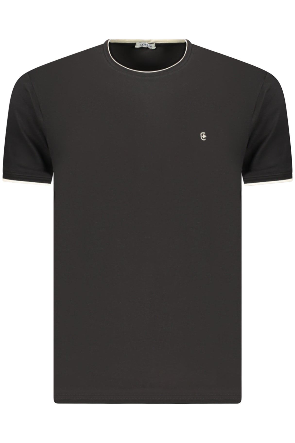 COVERI MOVING MEN'S SHORT-SLEEVE T-SHIRT BLACK