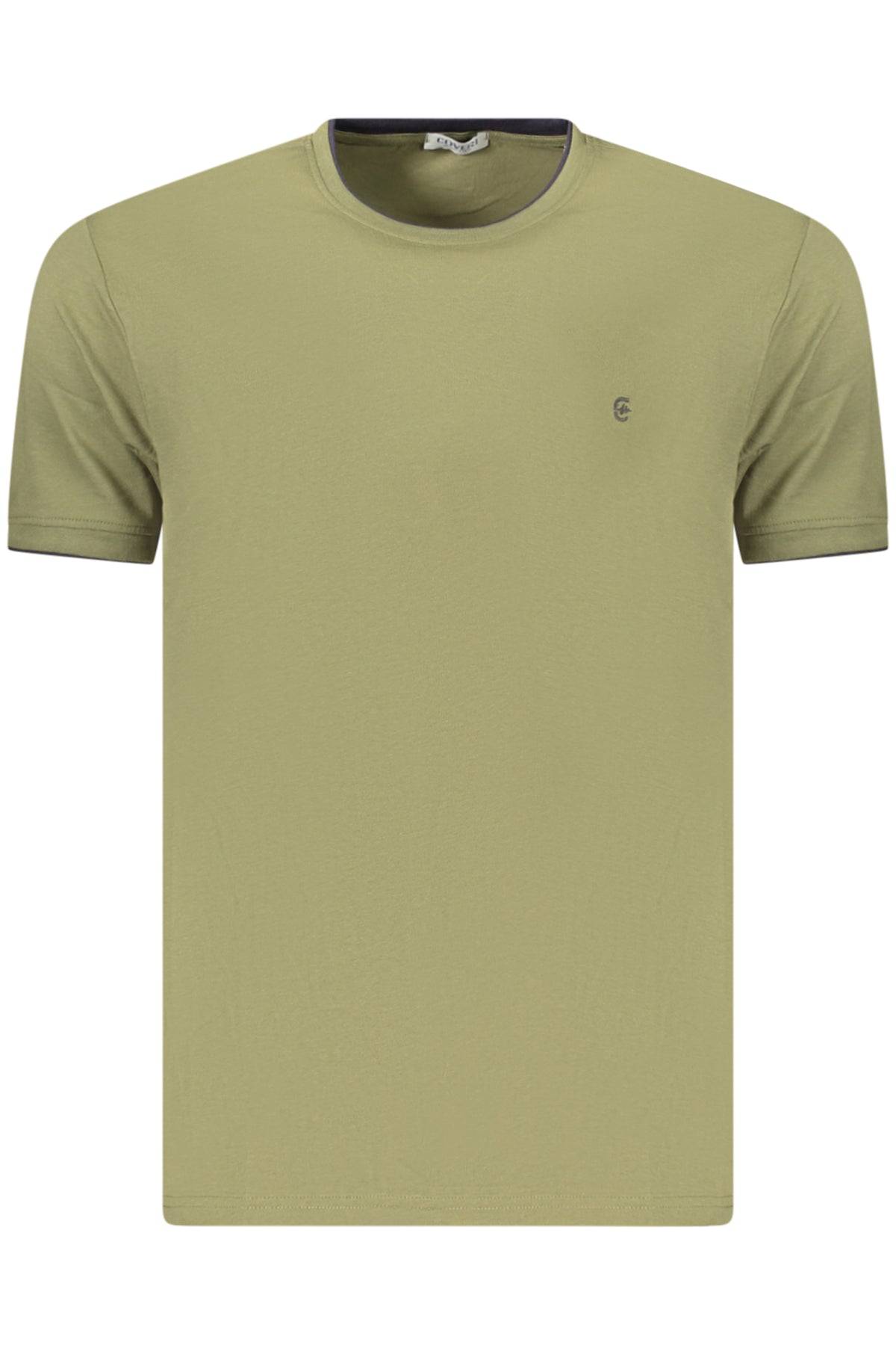COVERI MOVING MEN'S SHORT-SLEEVED T-SHIRT GREEN