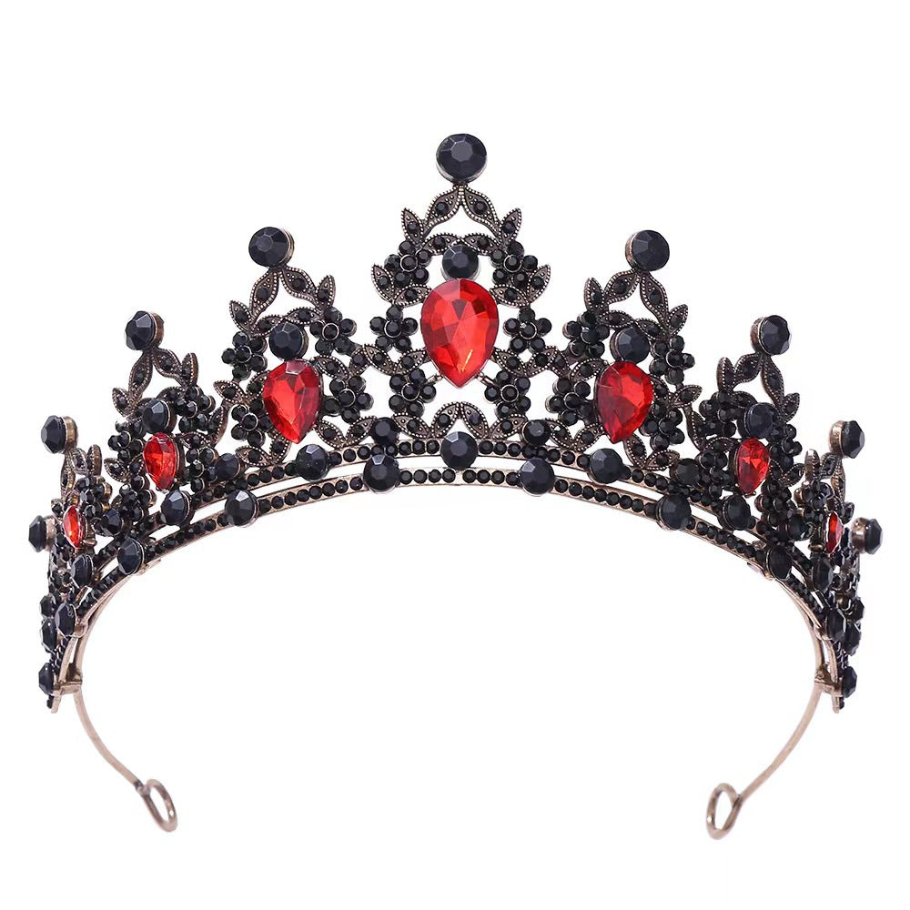 Luxury Rhinestone Bridal Crown Hair Accessory