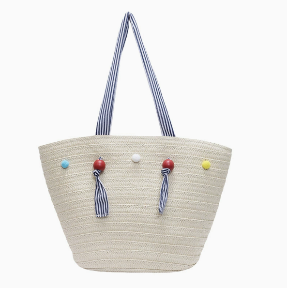 Large Capacity Women's Straw Beach Tote Bag (2020)