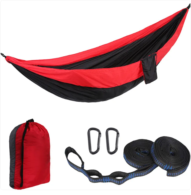 Outdoor Double Camping Hammock - 210T Parachute Nylon