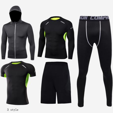 Men's Fitness Outfit Set for Gym and Running