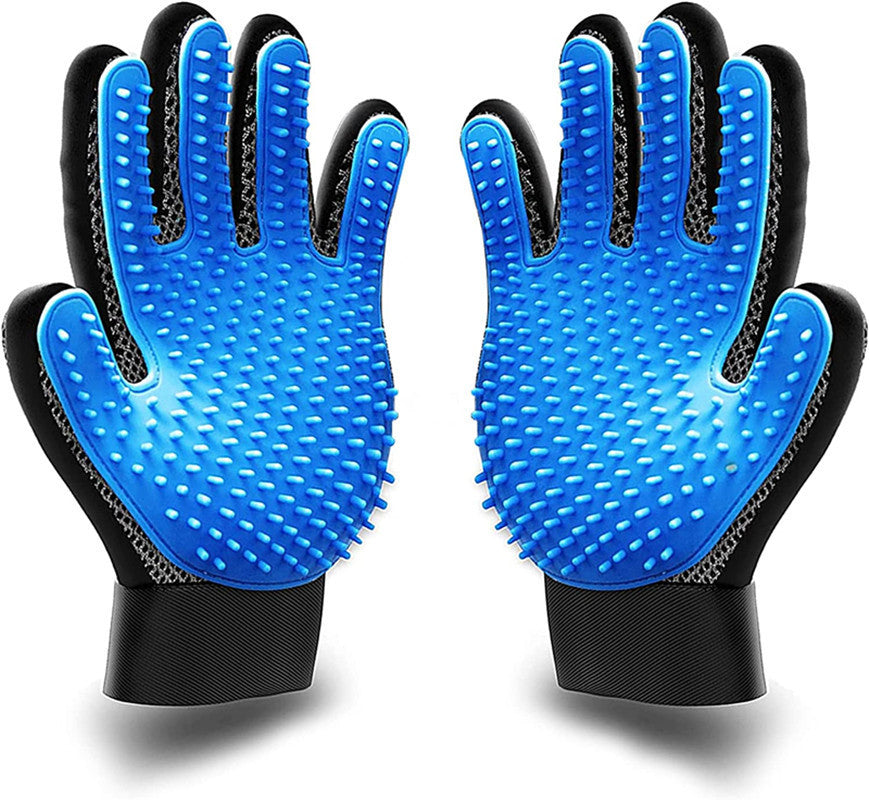 Pet Grooming Brush and Massage Glove for Cats