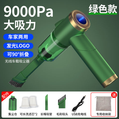 Portable Wireless Car Vacuum Cleaner - Mini Strong Suction