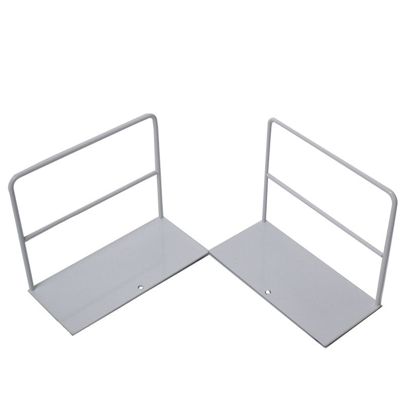 Creative Wrought Iron Book Stand and Bookend Storage