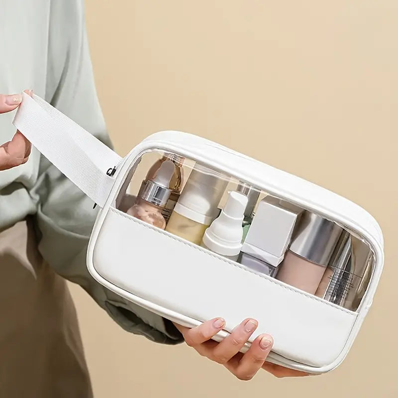Large Capacity PVC Travel Cosmetic Bag for Women