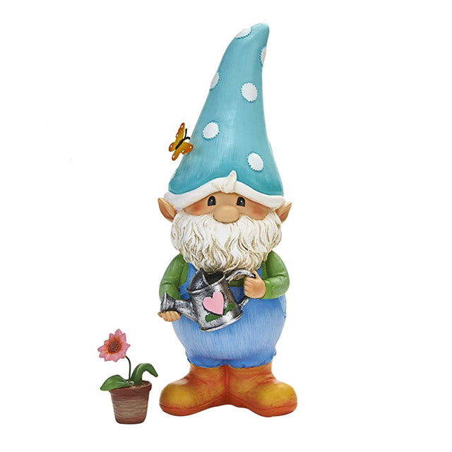 Funny Resin Garden Gnome Statue for Outdoor Decor
