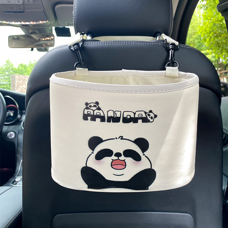 Car Backseat Organizer and Trash Bin Holder