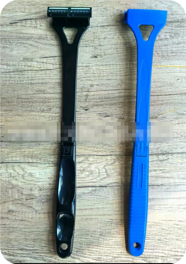 Men's Foldable Three-Blade Back Shaver