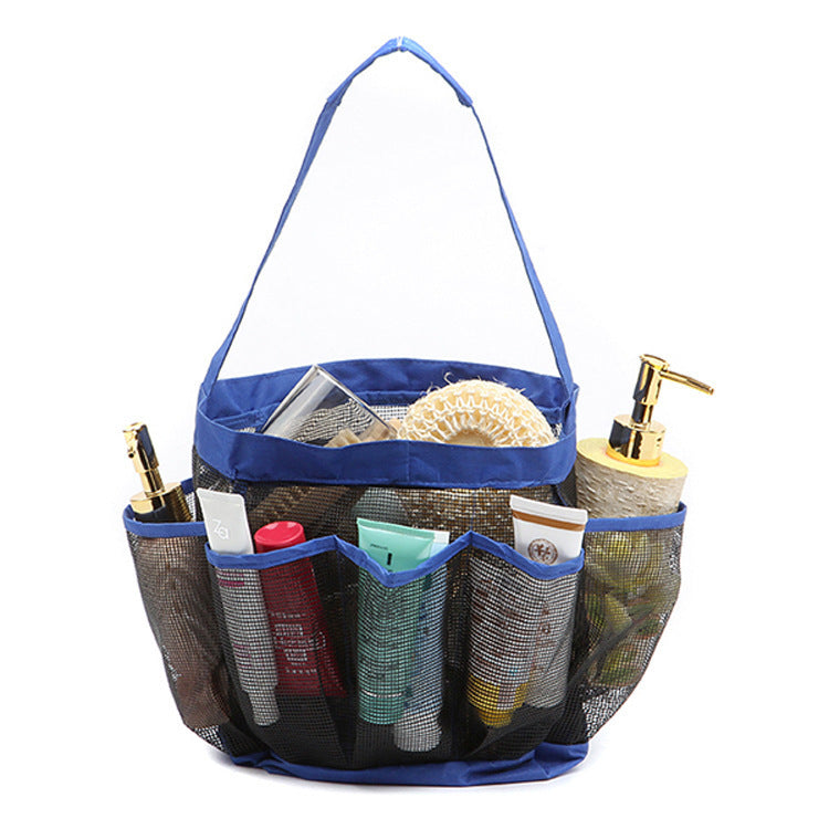 Mesh Bathroom Storage Bag - European Style Travel Toiletry Bag