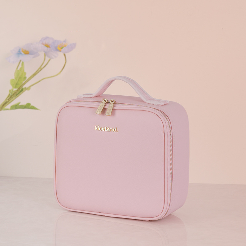 Cosmetic Storage Bag with Mirror