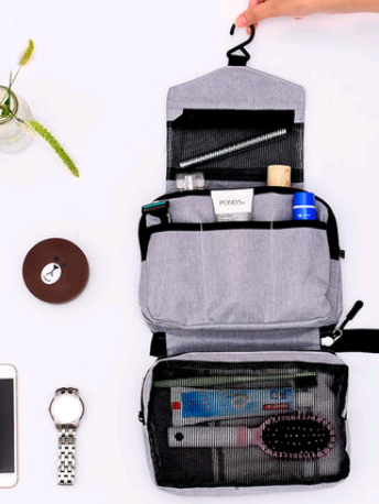 Travel Toiletry Bag for Men and Women, Portable Organizer