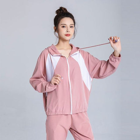Breathable Women's Fitness Jacket for Running & Yoga