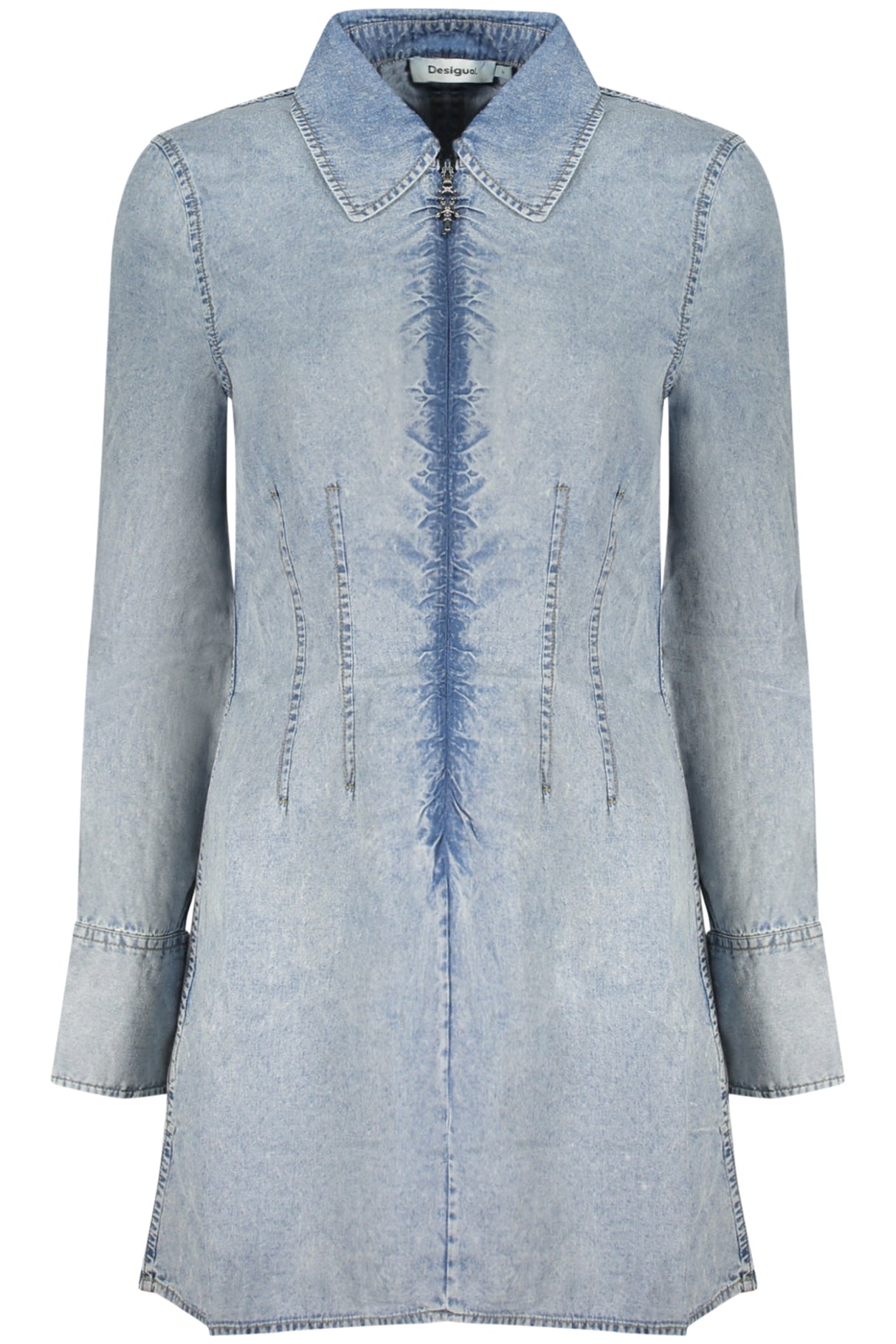 DESIGUAL WOMEN'S SHORT DRESS, BLUE