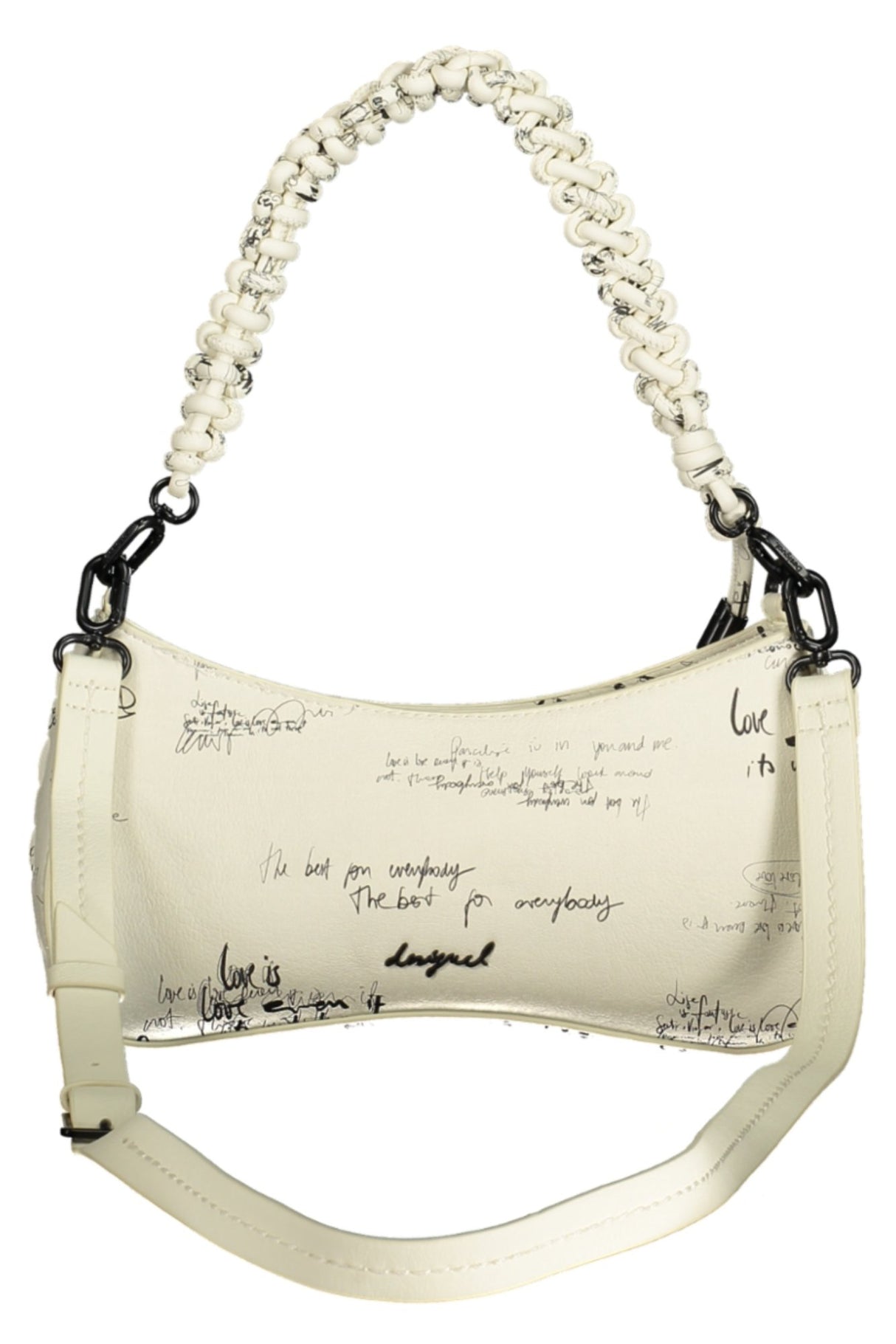 DESIGUAL WOMEN'S WHITE BAG