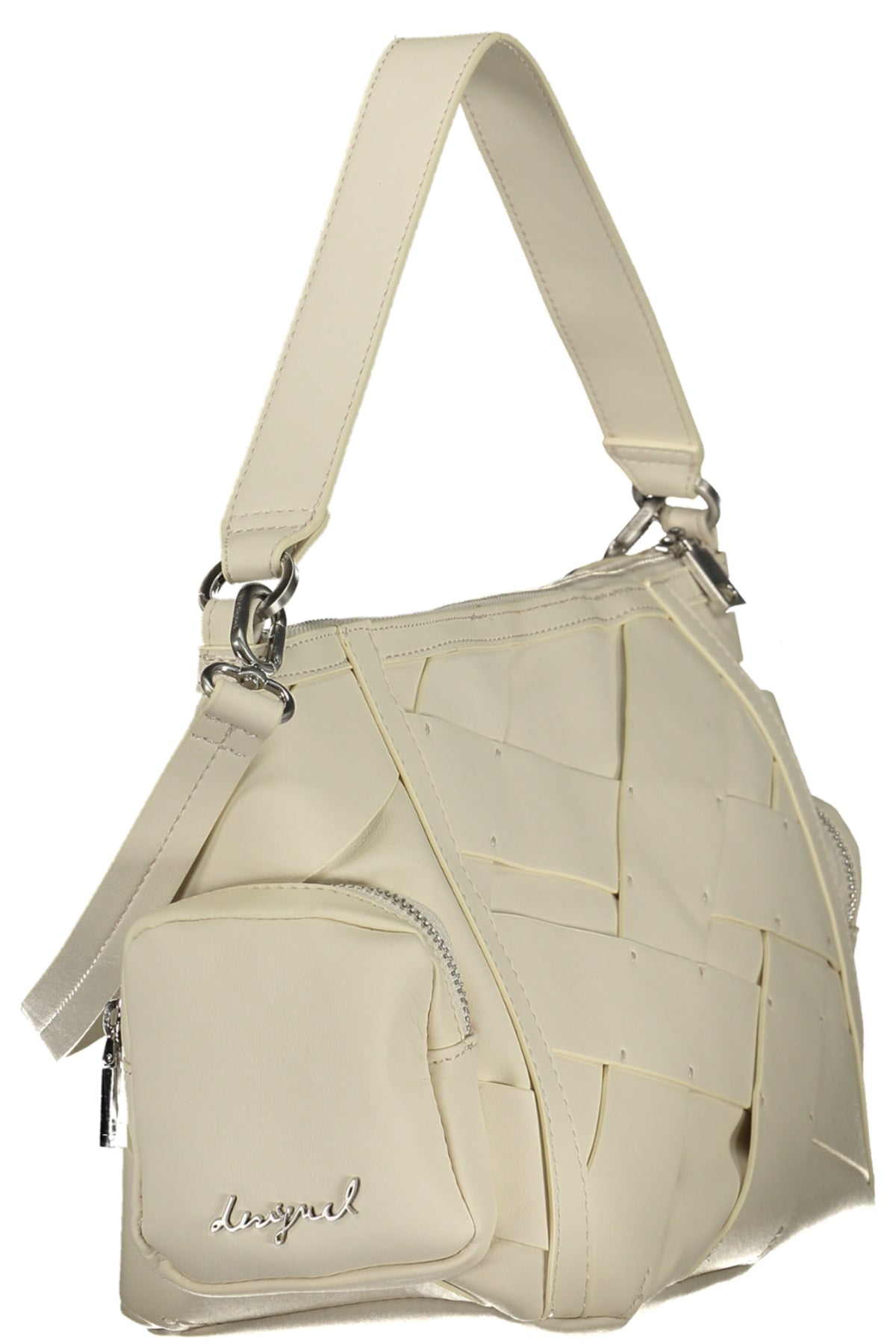 DESIGUAL WOMEN'S WHITE BAG