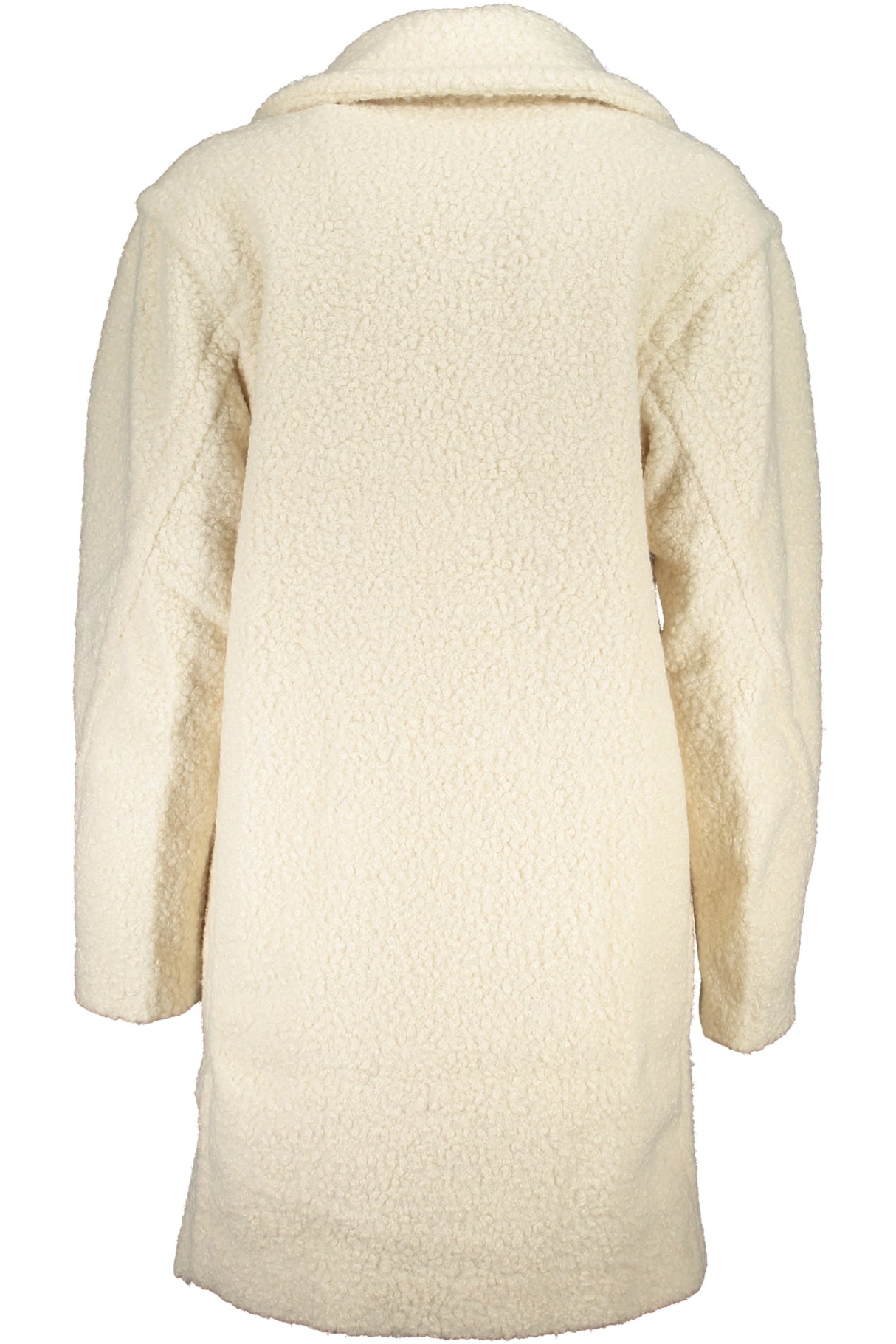 DESIGUAL WHITE WOMEN'S COAT