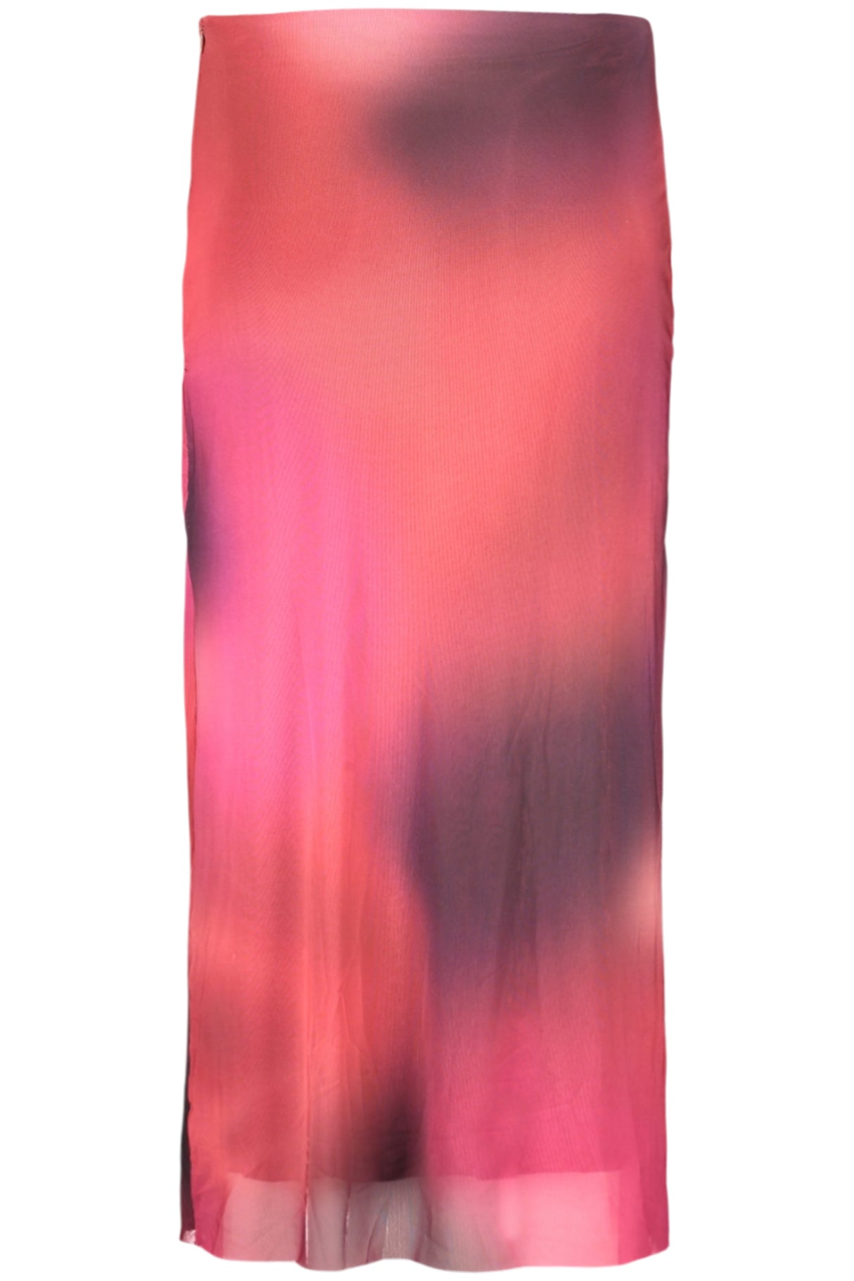 DESIGUAL WOMEN'S LONG PURPLE SKIRT