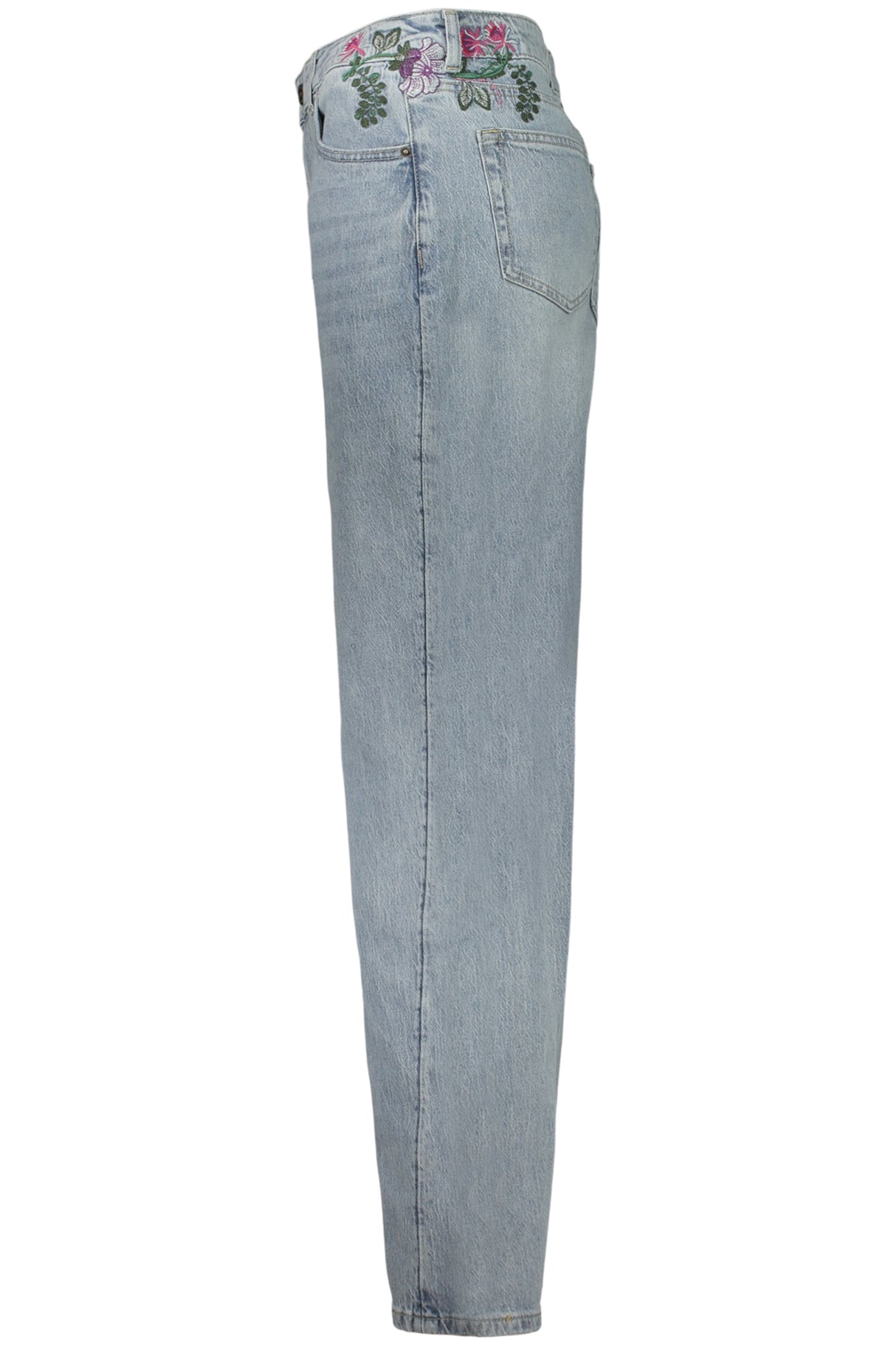 DESIGUAL WOMEN'S DENIM JEANS, BLUE