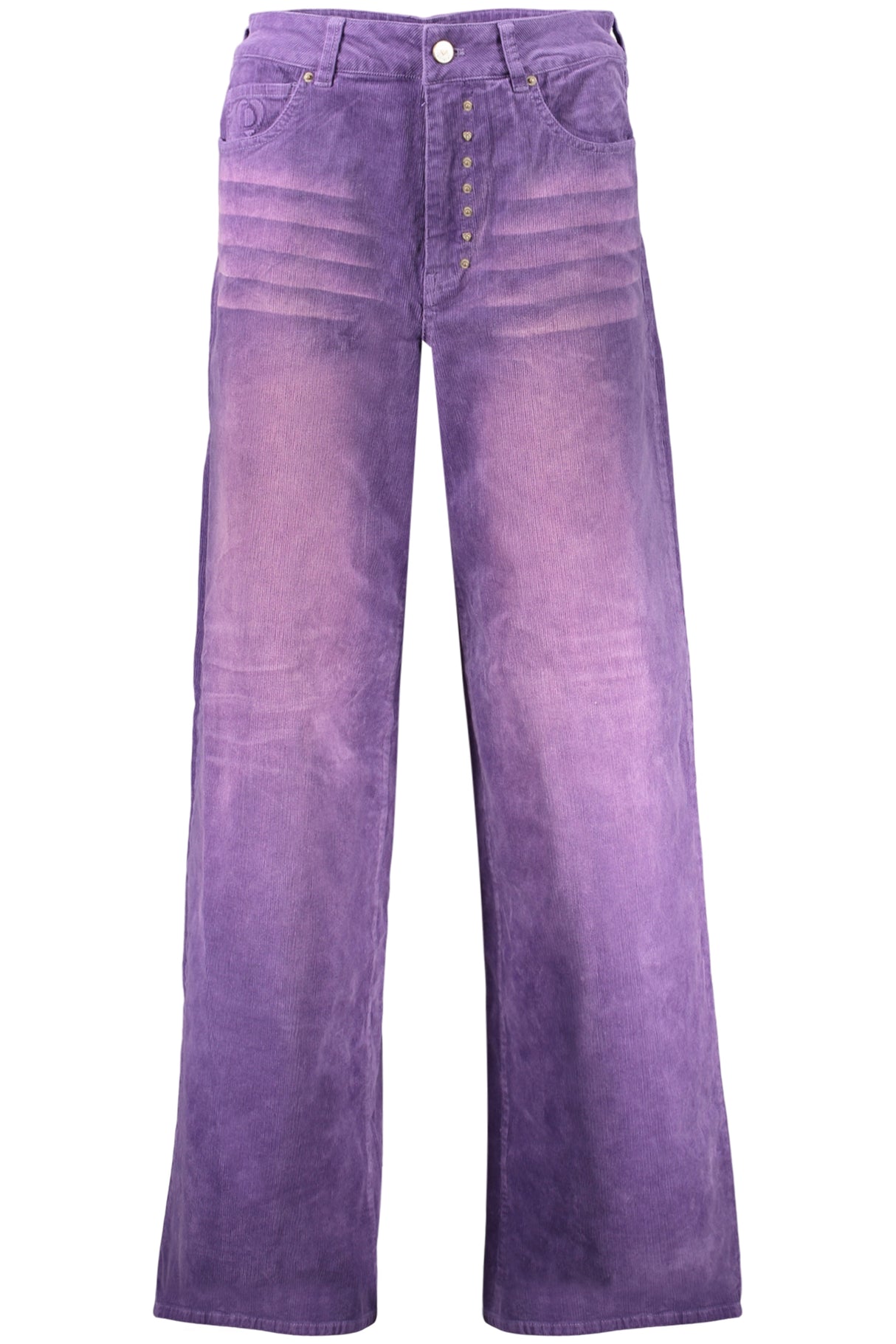 DESIGUAL WOMEN'S DENIM JEANS PURPLE