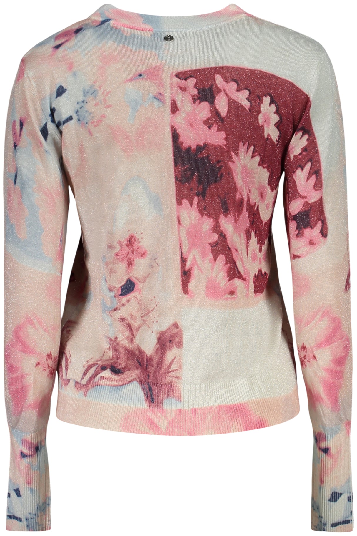 DESIGUAL WOMEN'S PINK SWEATER
