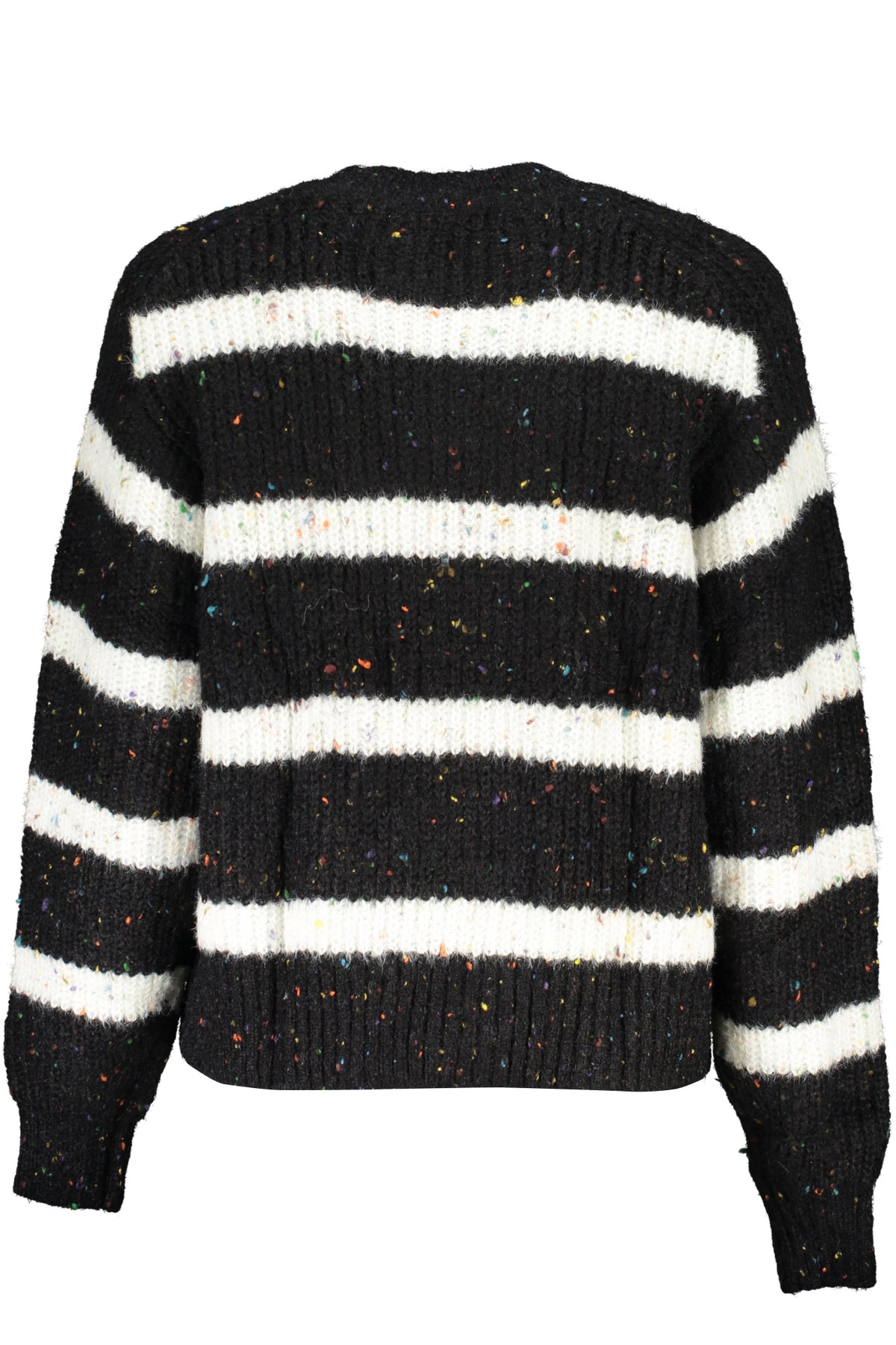 DESIGUAL BLACK WOMEN'S SWEATER