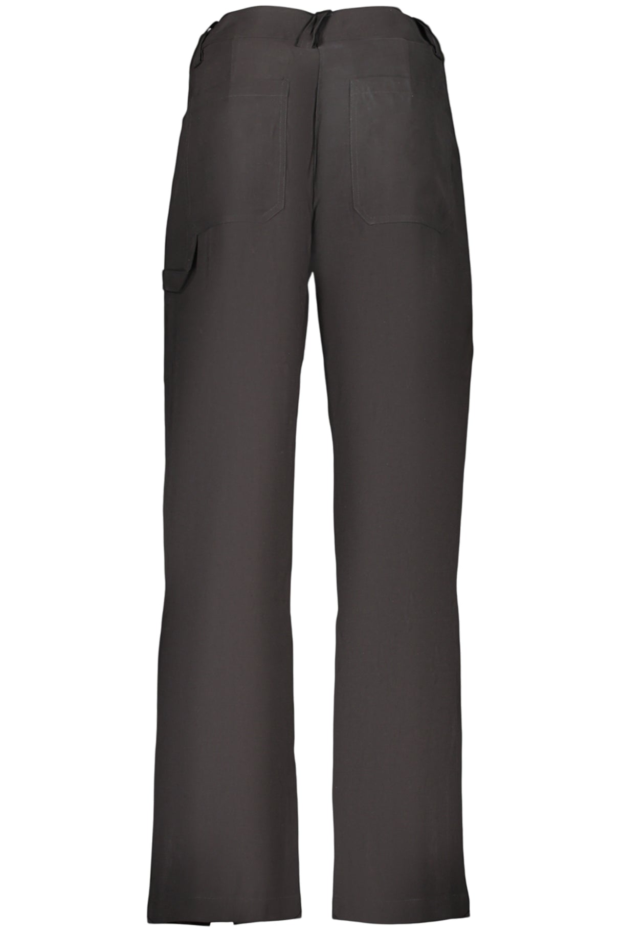 DESIGUAL WOMEN'S BLACK TROUSERS