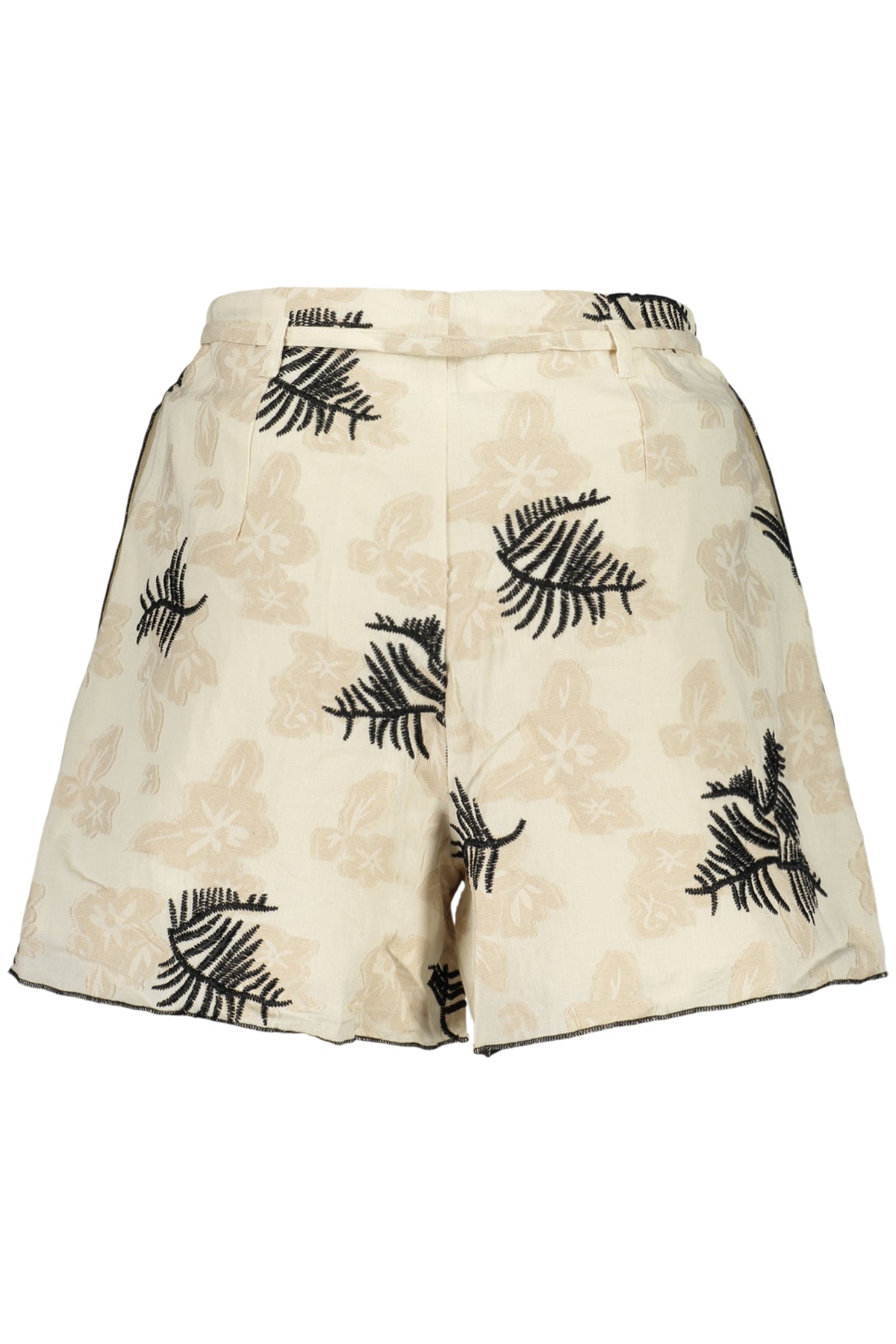 DESIGUAL WOMEN'S BEIGE SHORTS