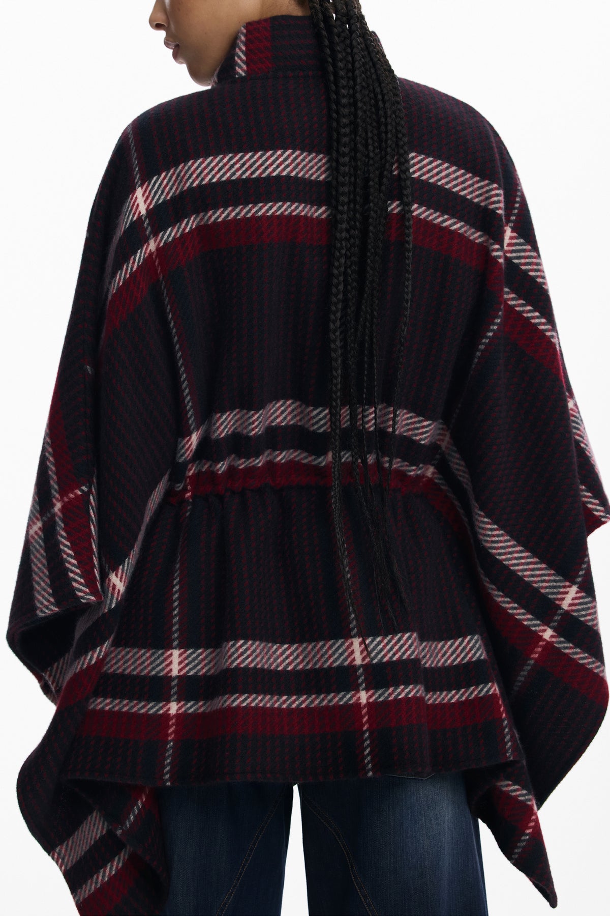 DESIGUAL PONCHO WOMEN'S BLACK