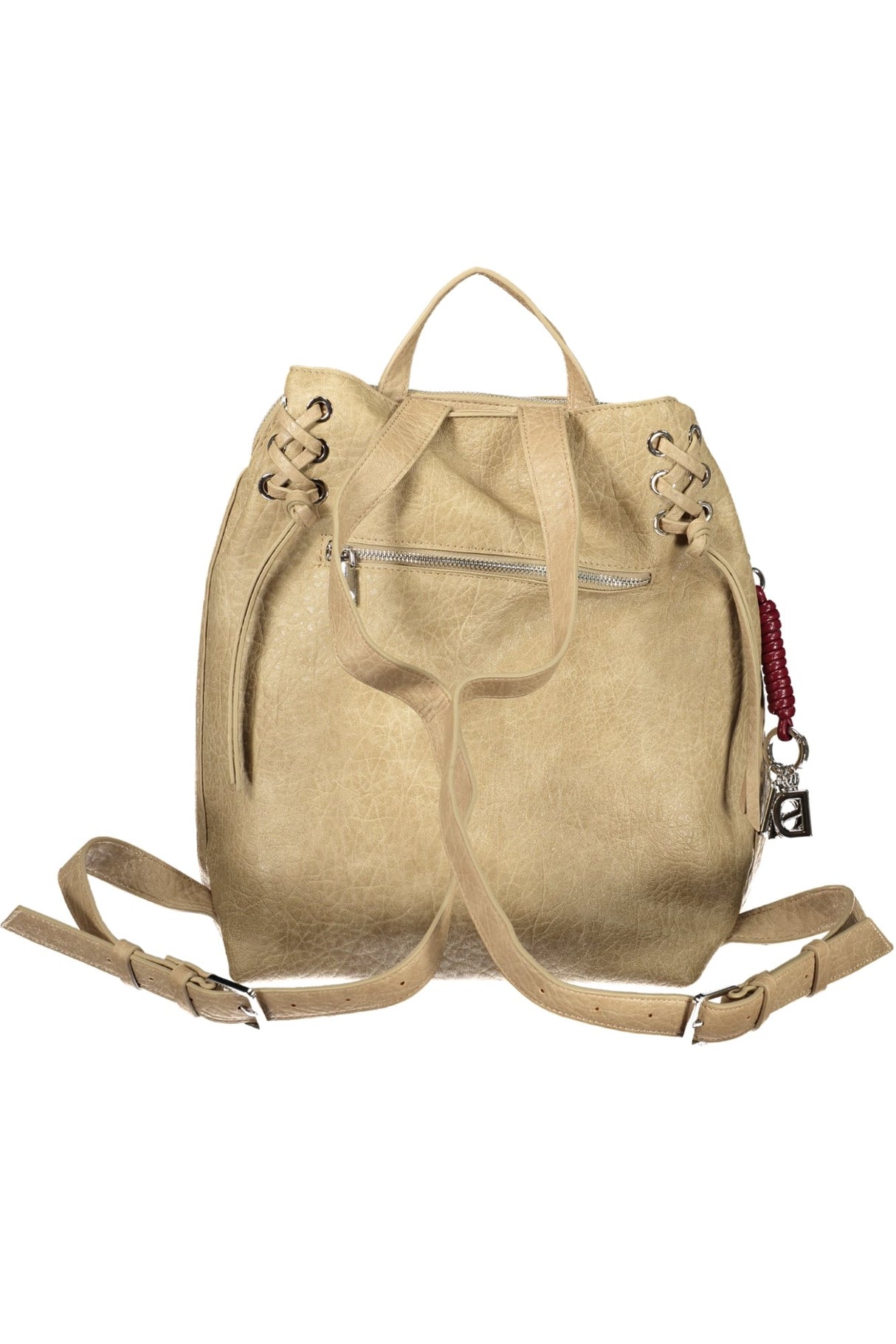 DESIGUAL WOMEN'S BEIGE BACKPACK