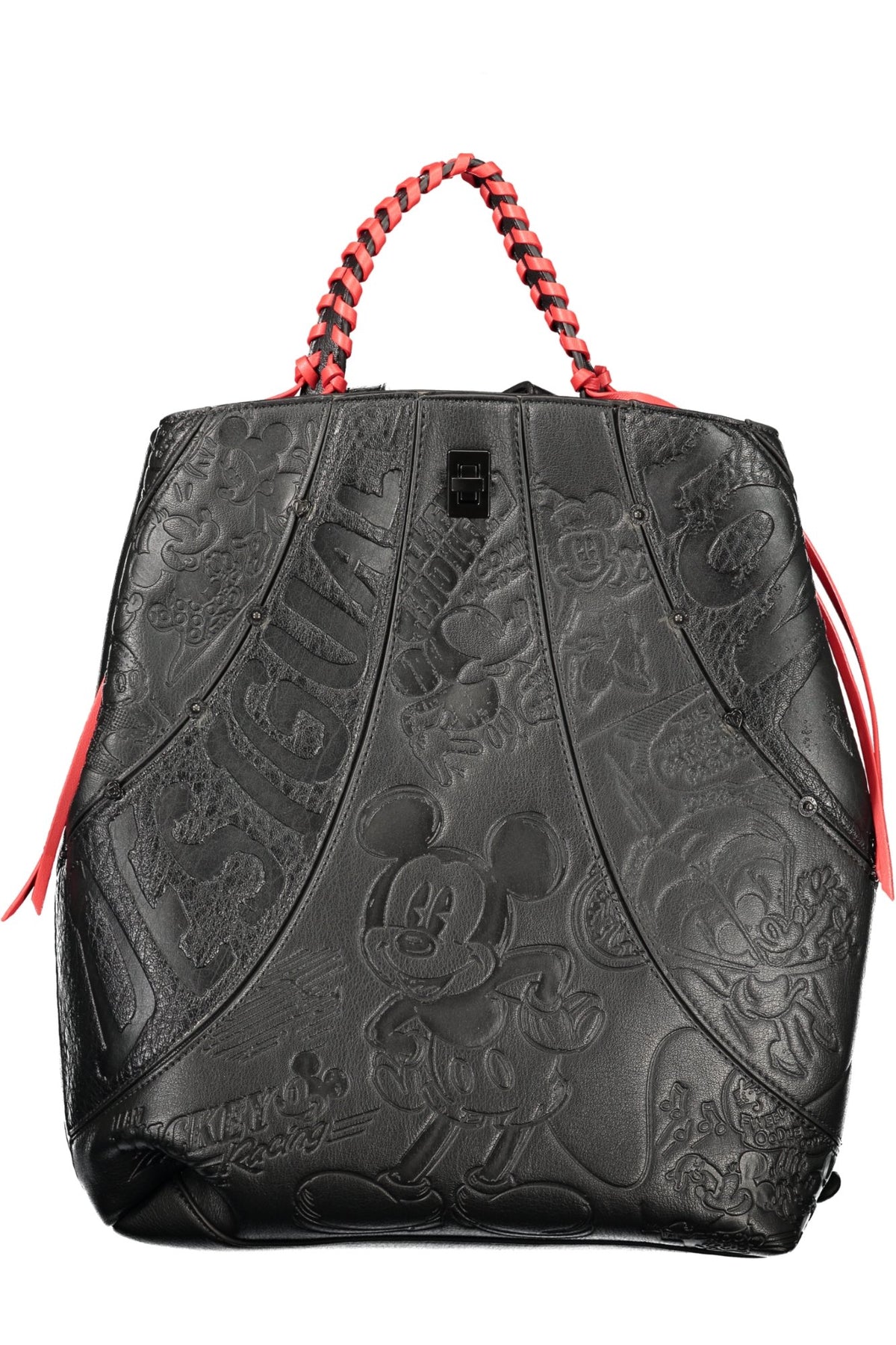 DESIGUAL WOMEN'S BLACK BACKPACK