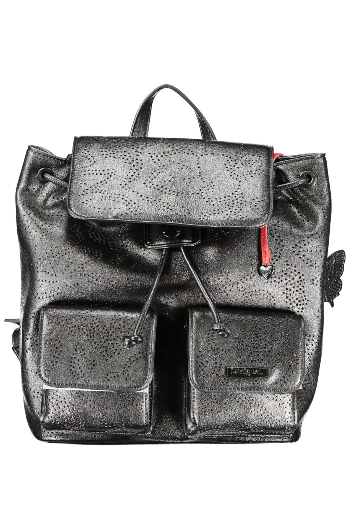 DESIGUAL WOMEN'S BLACK BACKPACK