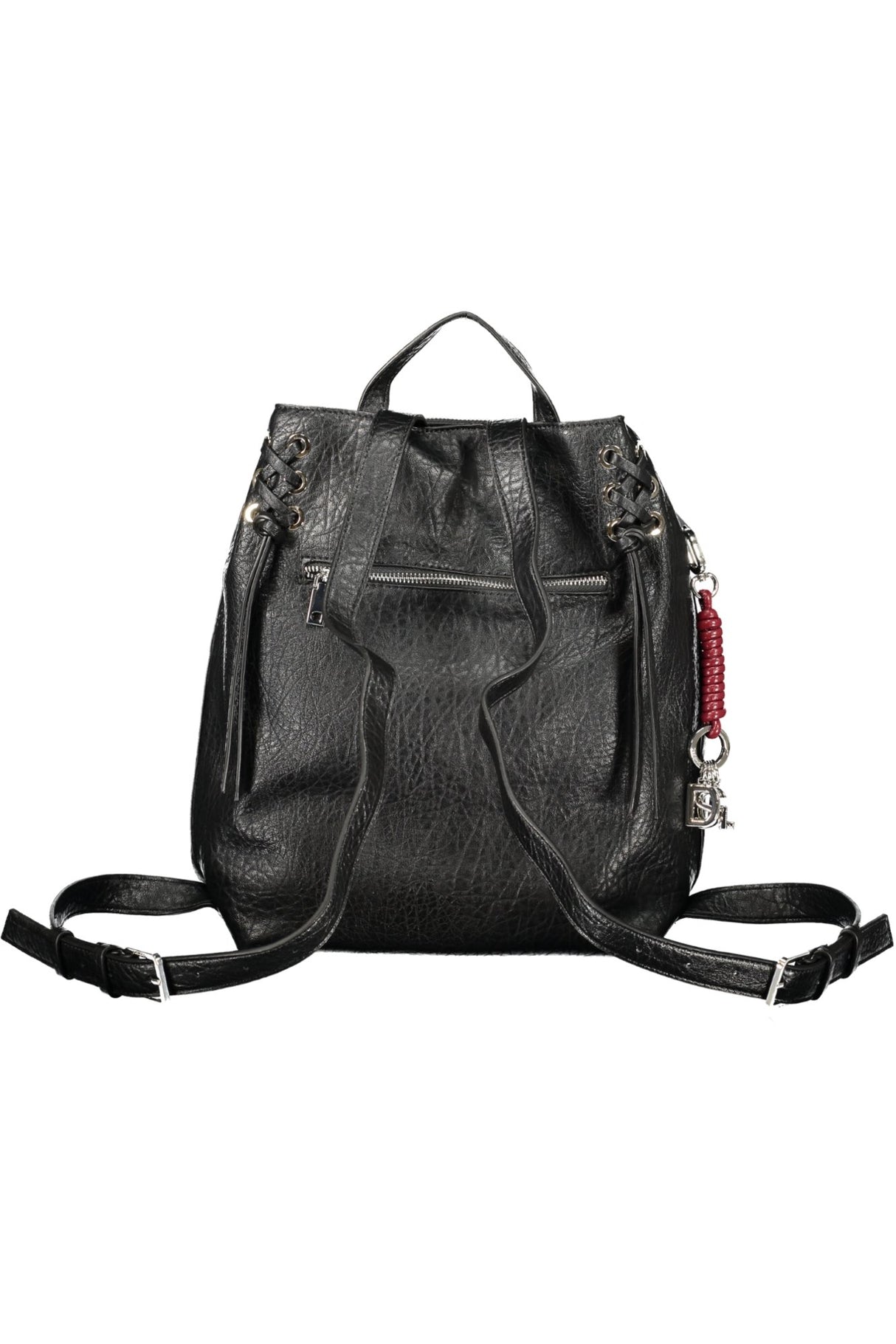 DESIGUAL WOMEN'S BLACK BACKPACK