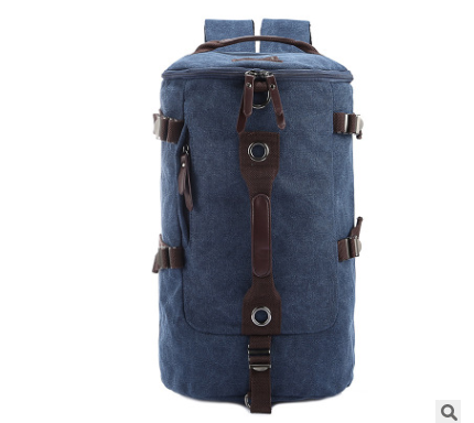 Canvas Backpack for Travel and Hiking - Multi-Function