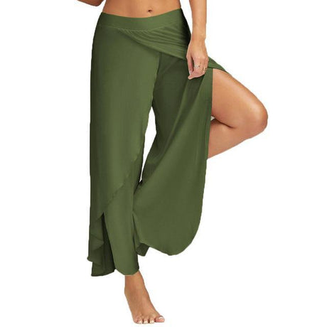 Yoga and Fitness Wide-Leg Pants for Cross-Border E-commerce