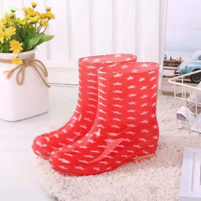 Waterproof Non-Slip Rain Boots for Women and Girls