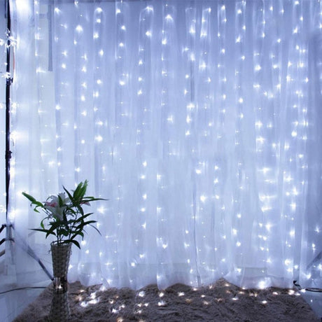 Rideaux lumineux de Noël